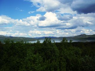 Richtung Norwegen - Torneträsk